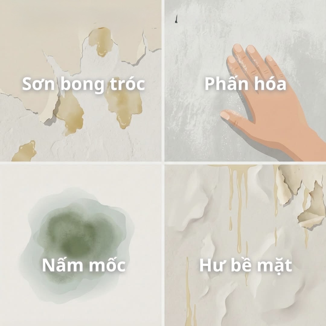 Biện pháp xử lý mái nhà bị thấm dột khi mưa lớn hiệu quả